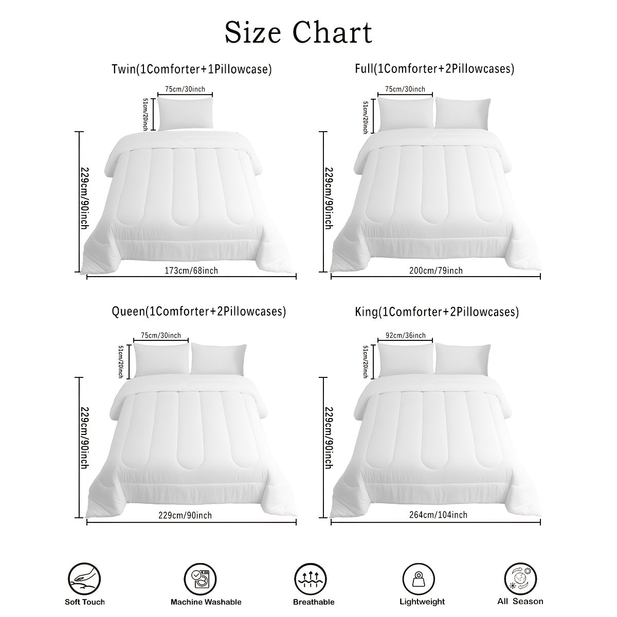 Erosebridal King And Queen Crown Comforter Set Black White Hypoallergenic Soft Couple Bedding Set for Adult Women Men, His Her Mr Mrs Quilt Duvet Sets Wedding Valentines Gift Bedroom Decor 2 Pillow Cases