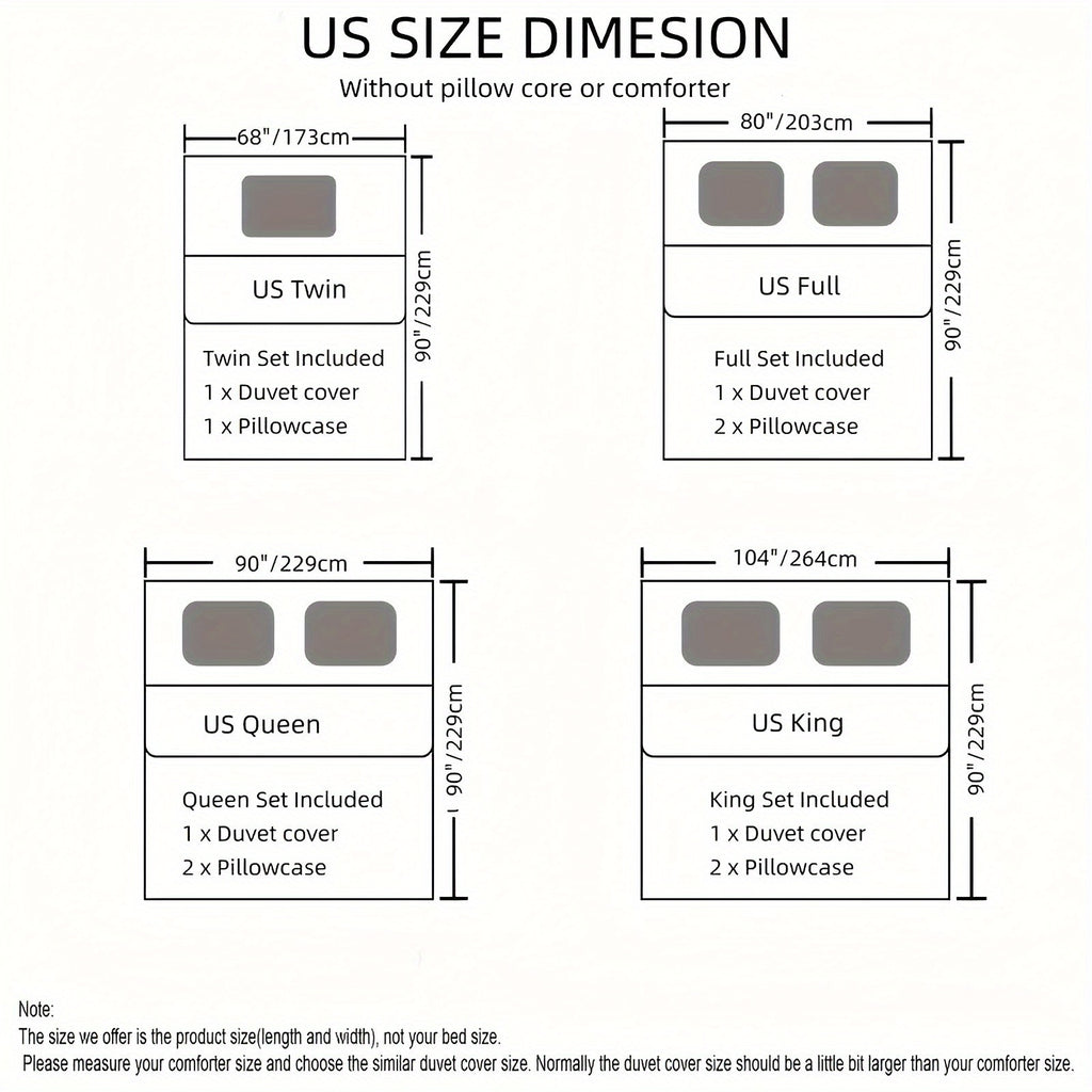3pcs King Queen Couple 3D Digital Printed Duvet Cover Set Wedding Bedding Set for Four Season Black and White Bedding for Bedroom or Guest Room Decor Polyester Comforter Cover Gift 1 Quilt Cover+2 Pillowcases